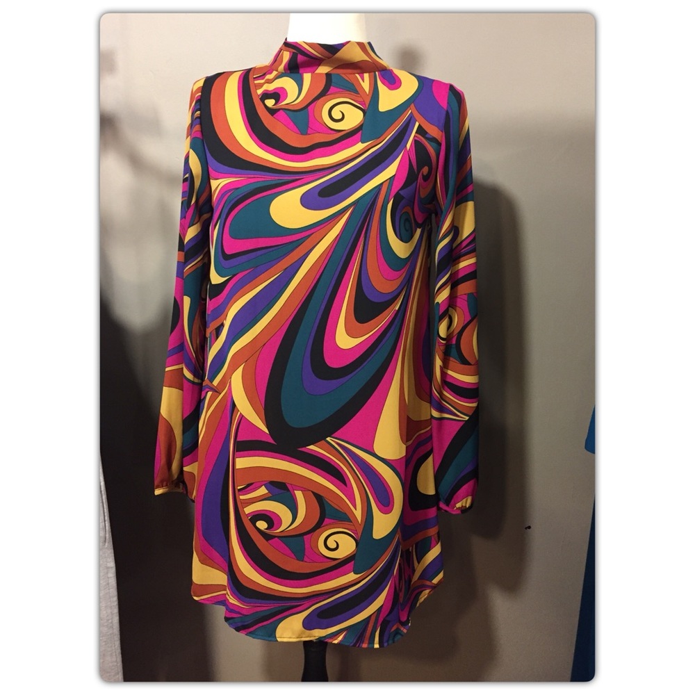 Multi Color Midi dress 🔥